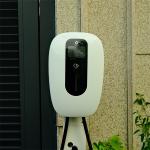 400W Floor Mounted EV Charger Bluetooth 32A Fast Charging Station