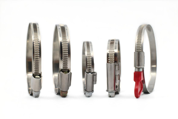 China Stainless Steel SS Hose Clamps Clips Constant Tension Spring Custom factory