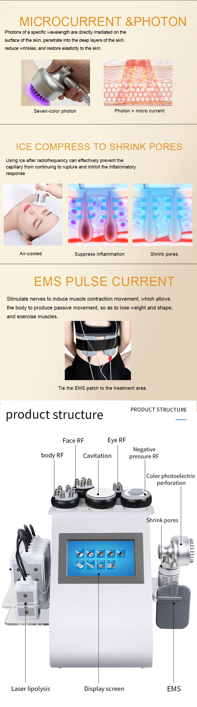 RF 40K Slimming Machine
