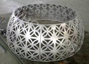 China Pattern Cut Hyperbolic Aluminum Column for Subway station factory