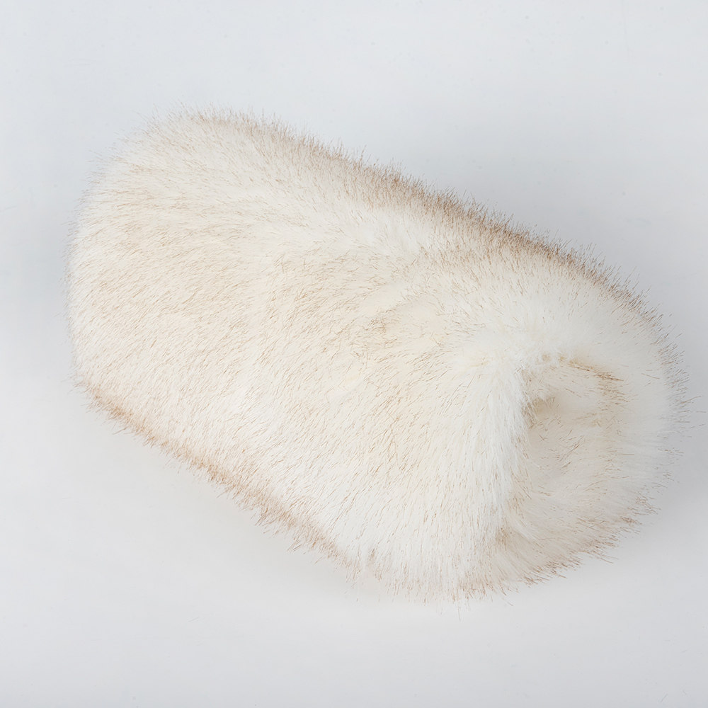 High Weight Plush Knitted Backing Technics Long Hair Pile Soft Faux Fur for and Fabric