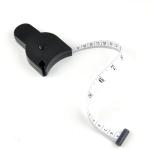 60 Inches Black Retractable Body Tape Measure For Fitness Enthusiasts