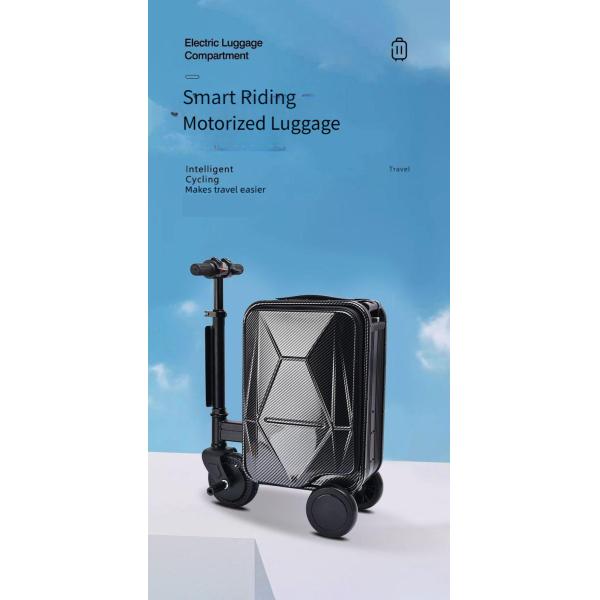 Convenient Hard Shell Trolley Travel Case for Business Trips TSA Lock Removeable Battery