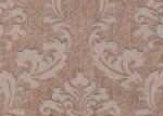 Floral decoration contemporary bedroom wallpaper , Nonwoven modern wallpaper for