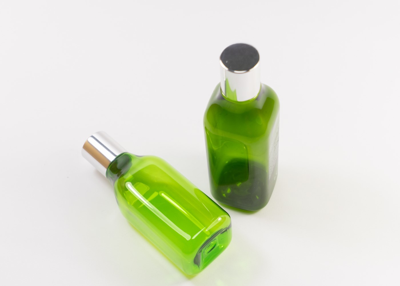 Muti Color Square 200ml 260ml Plastic Lotion Bottle For Make Up Skincare