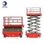 3.5T Construction Scissor Lift Customized Color In Ground Scissor Car Lift
