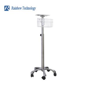 China High Quality Vital Signs Monitor Cart with 1 Year Warranty - Modern Patient Monitor Trolley on sale