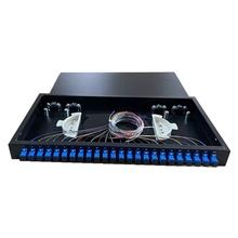 China 48 Core Metal Fiber Optic Patch Panel ODF 24FO factory