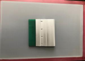 China Wood Handle White Screen Printing Squeegee Blades Wear Resistant 55A-90A Hardness factory