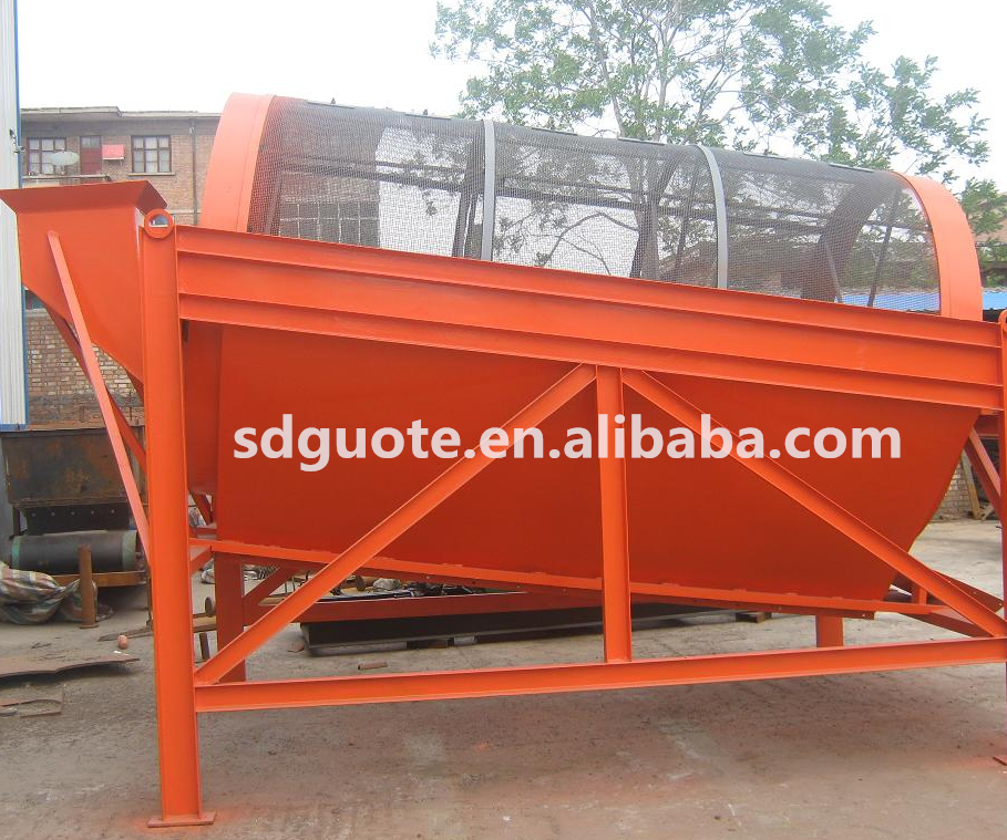 2-500mesh Mesh Size Rotary Gold Trommel Screen for Sand and Gravel Drum Screening