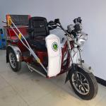 110CC fuel power tricycle 3 wheel handicapped tricycle with passenger seat