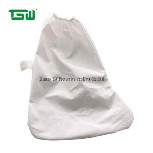 China Breathable White 45*36cm Microporous Disposable Boot Covers factory