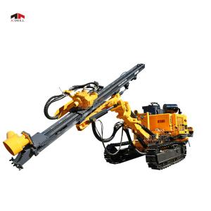 China Crawler Mounted Rock Drilling Rig Mining Dth Blasting Jc880 40m factory