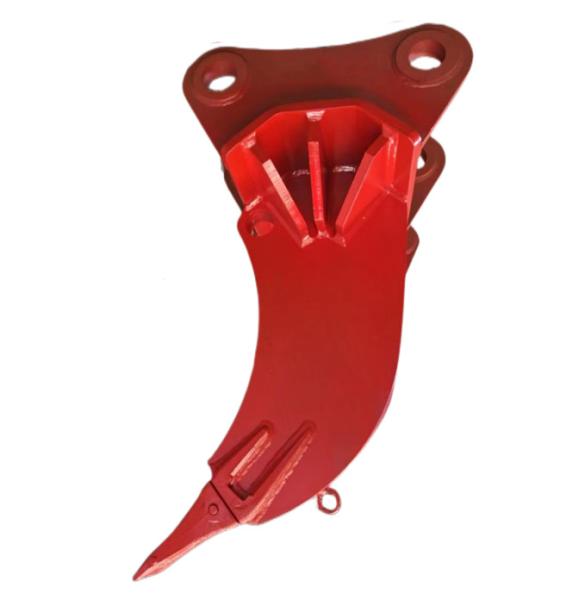 Yellow Q345B ODM Excavator Ripper Attachment Demolition Of Concrete Stumping