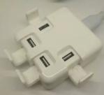 NEW PRODUCT 4A 4usb charger and holder desktop EU ,AUS ,UK USA PLUG