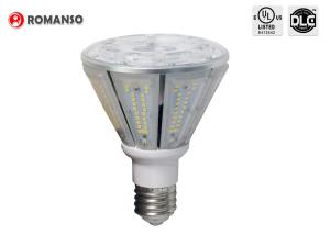 China High Brightness E27 E40 DLC Led Corn Light , Pyramid Shaped Led Garden Light 30W factory