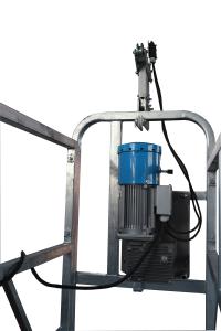 China LTD6.3 Power Electric Platform Hoist For High Building Cleaning Suspended Platform factory
