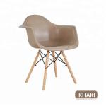 Armchair Style Plastic Conference Chairs Fracture Resistant For Office
