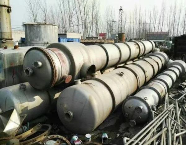 Second Hand Stainless Steel Evaporator 2-10 Tons Capacity with Semi Hermetic