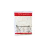 KINSHUN Ivory Disposable Waterproof Table Skirt Plastic Party Table Skirt