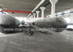 China 1.8m*15m Malaysia Inflatable Marine Airbags Wearable For Launching Vessels factory