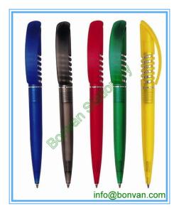 China spring ball point pen, logo personalized for gift pens factory