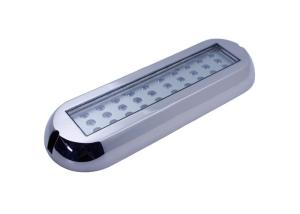 China 90W IP68 Waterproof Marine LED Light , 316SS Blue Underwater LED Boat Lights factory