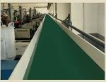 PVC Lifting Horizontal Conveyor Belt System , Steel Inclined Belt Conveyor