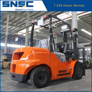 China Saudi Arabia Snsc 3.5 ton diesel forklift with Lift Height 5000mm and High Load Capacity factory