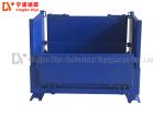 Blue Steel Warehouse Storage Racks , Industrial Steel Folding Turnover Pallet