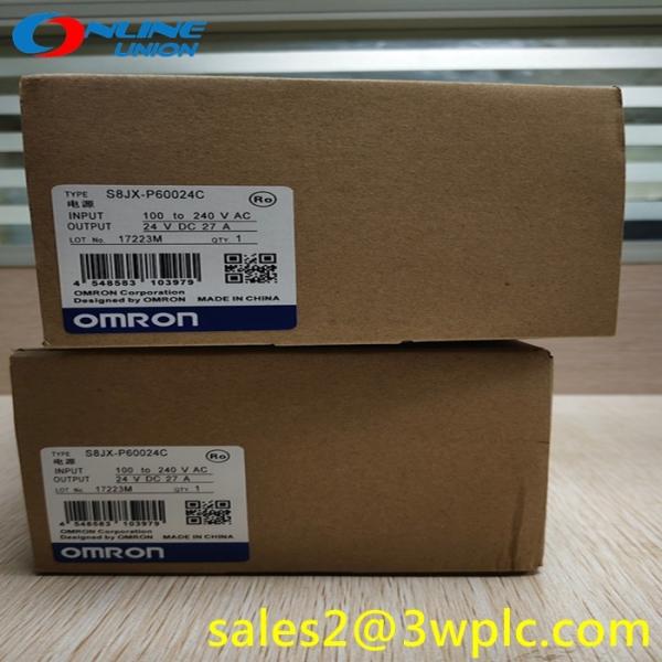 China S8JX-P60024C OMRON 600W Switching Power Supply S8JX Enclosed AC DC Converters 1 Output factory