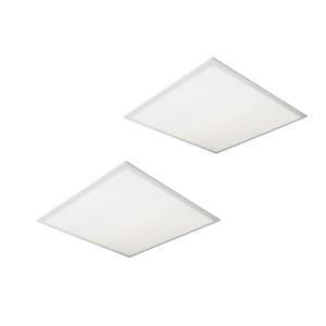 China Luminans Flat Square LED Lights Fixture Flicker Free Waterproof IP44 295x295mm factory