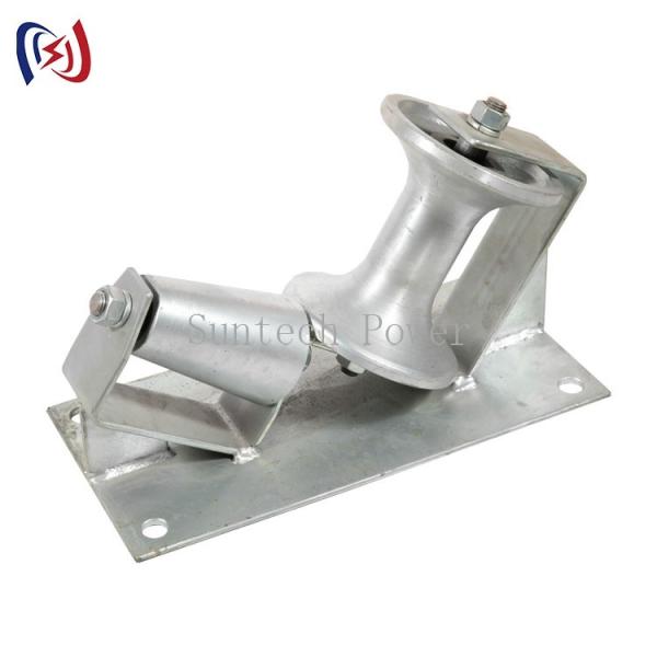 China SHCZ-0.5 Aluminum Cable Pulling Tools Angeld Crossarm Mounted Stringing Block on sale China SHCZ-0.5 Aluminum Cable Pulling Tools Angeld Crossarm Mounted Stringing Block on sale