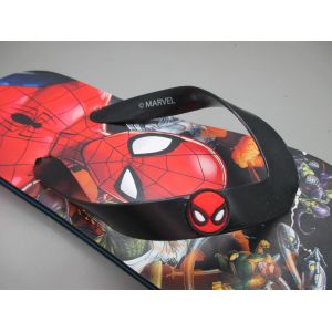 Spider Man Design Childrens Flip Flops Kids Character Sandals Customizable