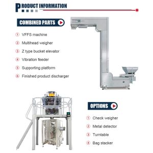 Biscuit Chocolate Bean Snacks Sealing Nuts Granule Vertical Rice Candy Potato