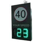 IP65 Waterproof Solar Powered Radar LED Speed Limit Sign Speed Traffic Radar