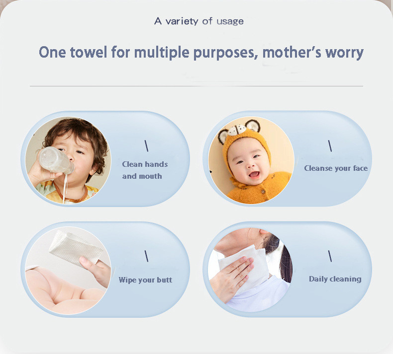 Hand And Mouth Fart Baby Wet Wipes Special Baby Toddler 140*180MM