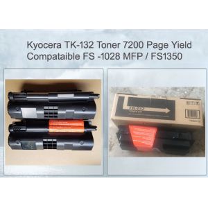 Premium Kyocera Tk-132 Black Toner Cartridge Fits Printers Fs-1300/1350 Easy