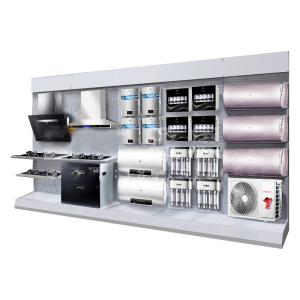 China Metal Home Appliances Display Rack For Showroom Air Handling Appliances Water Heater factory