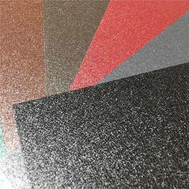 Anti-Scratch Textured Matte Surface Prepainted Galvanized Wrinkle Colour Coated Steel Coil PE(Regular), SMP, HDP