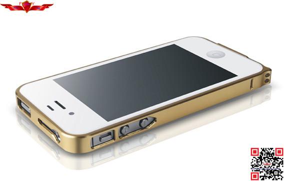 Ultra Thin 0.7MM Aluminum Bumper For Iphone 4 4S Multi Color High Quality Gift