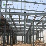 Multi Storey Steel Building Workshop Fireproof Steel Precision Manufacturing