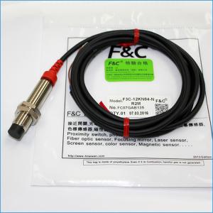 China 12V 12mm Non-Flushed Inductive Proximity Sensor 3 Wire Metal Detector on sale