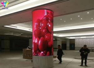 China P2.5mm Indoor Creative LED Display Cylindrical LED Display High Refresh No Flicker factory