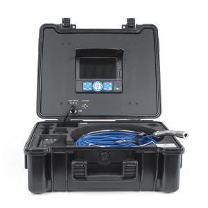 China 12 LEDs Self Leveling 40m Drain Inspection Camera With 512Hz Sonde factory