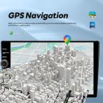 Universal 9 10inch Double DIN Car Video Android GPS 8-Core 4 64GB 4G CarPlay DSP