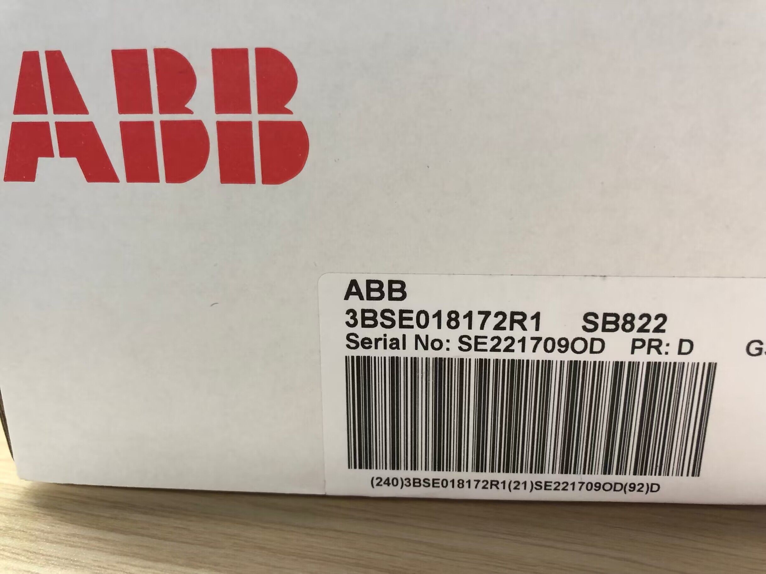 3BSE018172R1 SB822 OEM ABB Servo Drive Automation Control Model