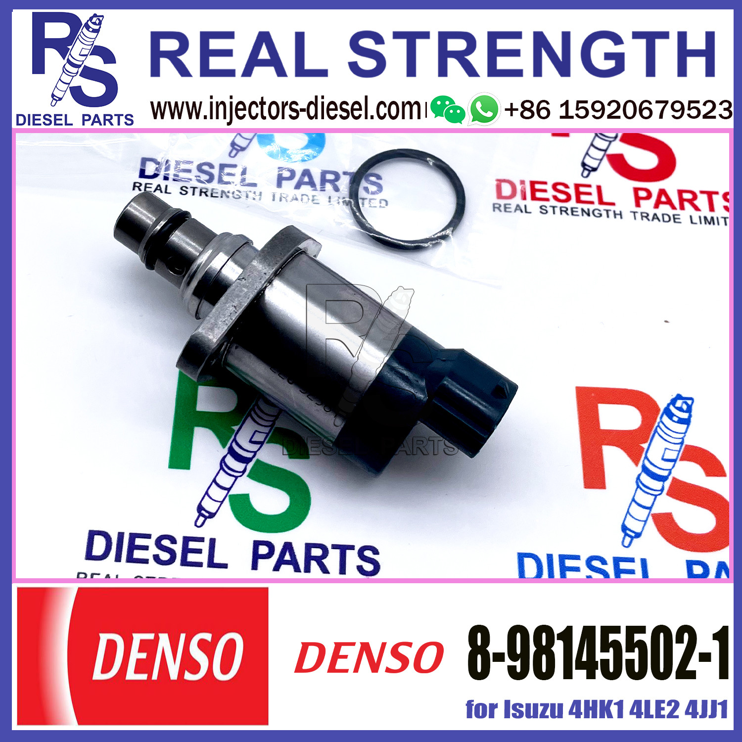 DENSO Suction Control Valve 8-98145502-1 Applicable to Isuzu 4HK1 4LE2 4JJ1 Engine