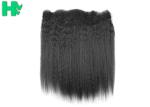 Virgin Brazilian Human Hair Kinky Straight 13*4 Frontal Wefts Lace Hair Closure