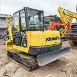 Affordable KOMATSU PC56 Excavator with Low Working Hours and Crawler Chain